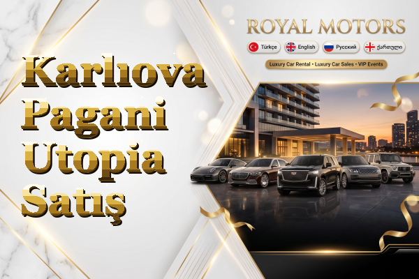 Karlıova Pagani Utopia Satış