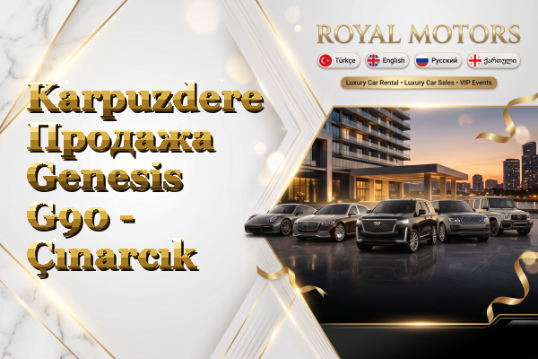 Karpuzdere Продажа Genesis G90 - Çınarcık