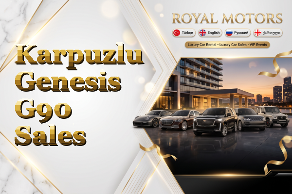 Karpuzlu Genesis G90 Sales