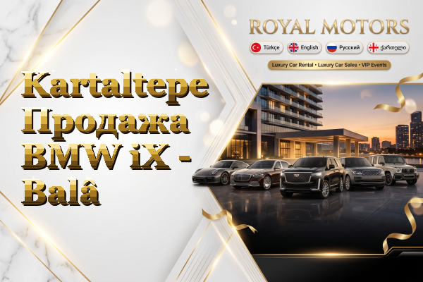 Kartaltepe Продажа BMW iX - Balâ