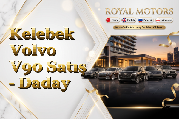 Kelebek Volvo V90 Satış - Daday