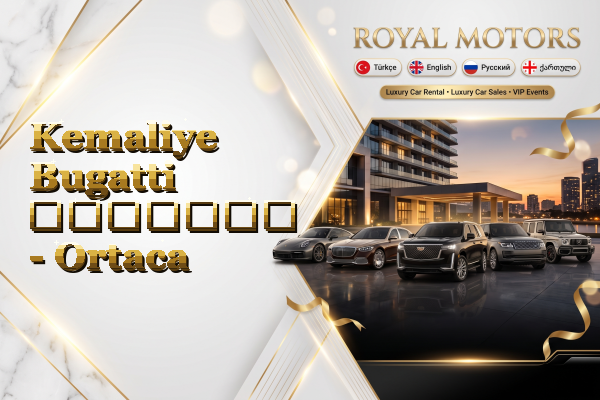 Kemaliye Bugatti გაყიდვა - Ortaca