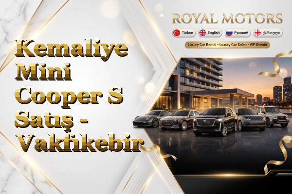 Kemaliye Mini Cooper S Satış - Vakfıkebir