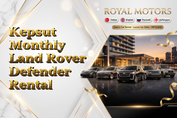 Kepsut Monthly Land Rover Defender Rental