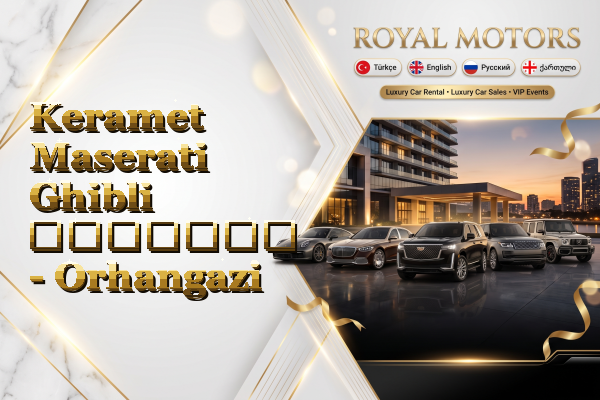 Keramet Maserati Ghibli გაყიდვა - Orhangazi