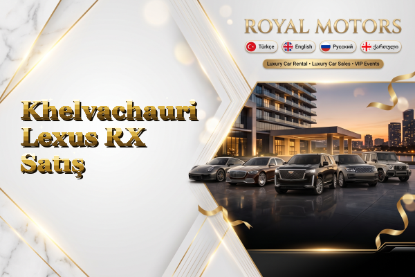 Khelvachauri Lexus RX Satış