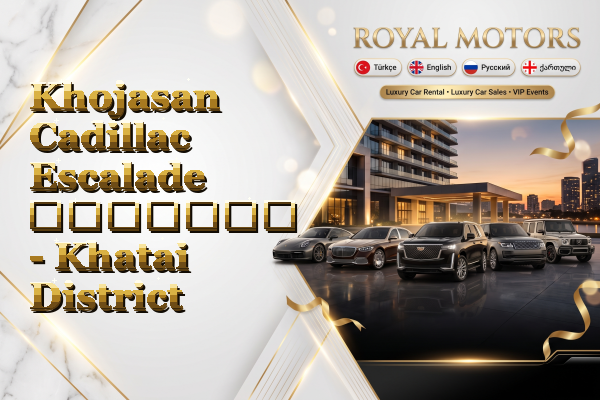 Khojasan Cadillac Escalade გაყიდვა - Khatai District