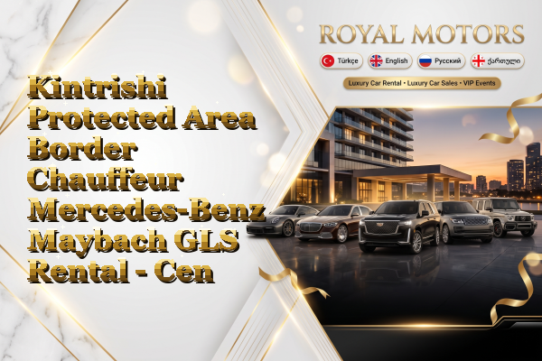 Kintrishi Protected Area Border Chauffeur Mercedes-Benz Maybach GLS Rental - Center