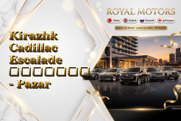Kirazlık Cadillac Escalade გაყიდვა - Pazar