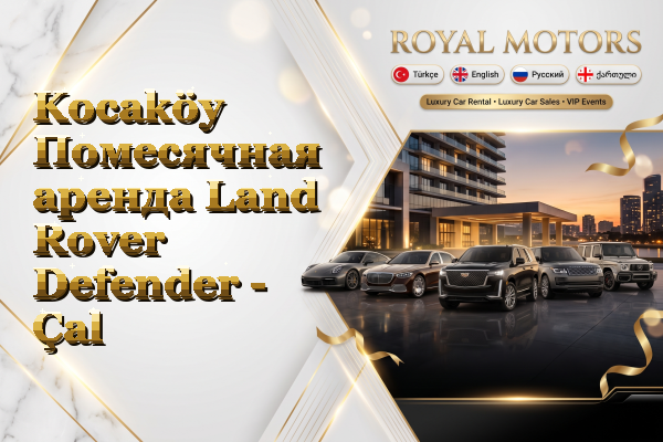 Kocaköy Помесячная аренда Land Rover Defender - Çal