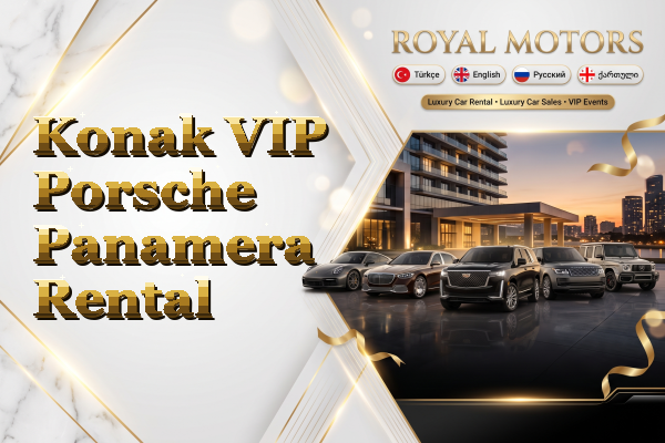 Konak VIP Porsche Panamera Rental