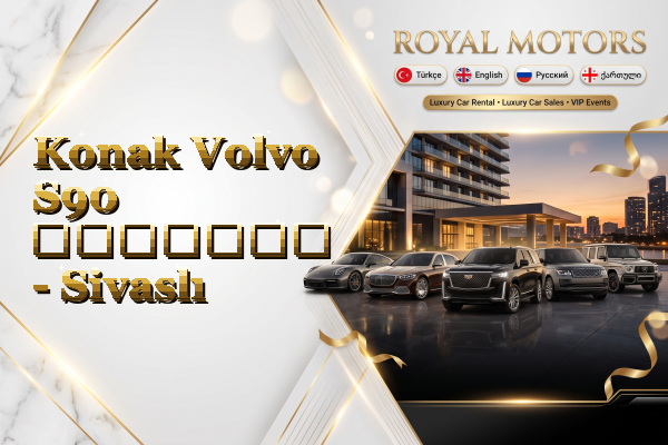 Konak Volvo S90 გაყიდვა - Sivaslı