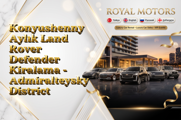 Konyushenny Aylık Land Rover Defender Kiralama - Admiralteysky District
