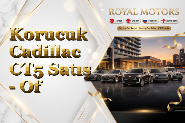 Korucuk Cadillac CT5 Satış - Of
