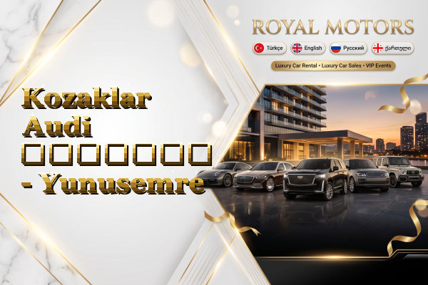 Kozaklar Audi გაყიდვა - Yunusemre