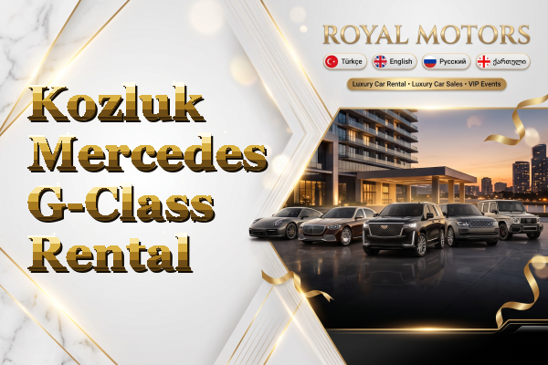 Kozluk Mercedes G-Class Rental
