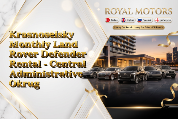 Krasnoselsky Monthly Land Rover Defender Rental - Central Administrative Okrug
