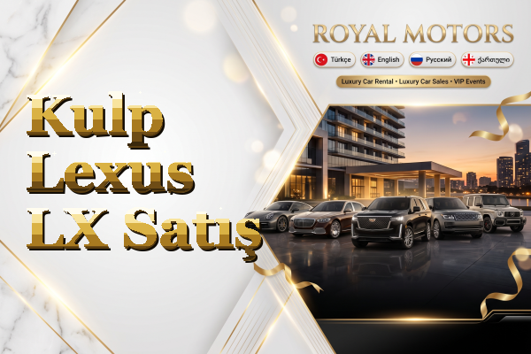 Kulp Lexus LX Satış