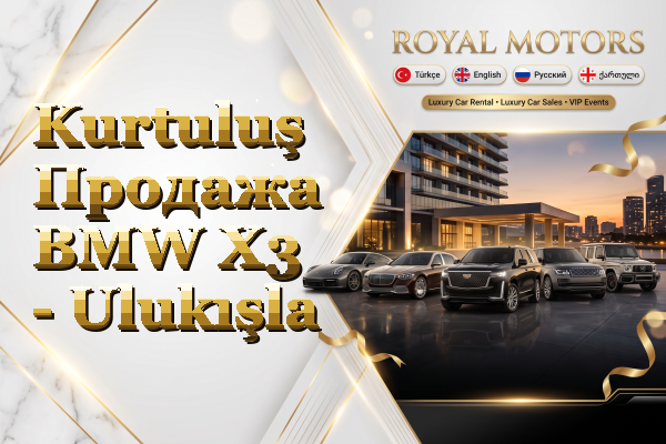 Kurtuluş Продажа BMW X3 - Ulukışla
