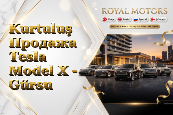 Kurtuluş Продажа Tesla Model X - Gürsu