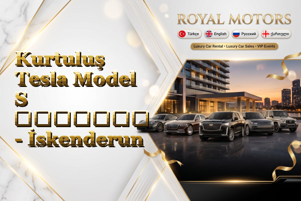 Kurtuluş Tesla Model S გაყიდვა - İskenderun