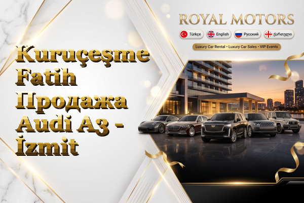 Kuruçeşme Fatih Продажа Audi A3 - İzmit