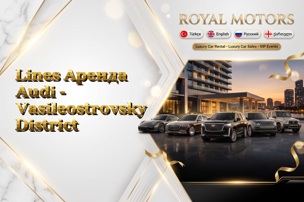 Lines Аренда Audi - Vasileostrovsky District