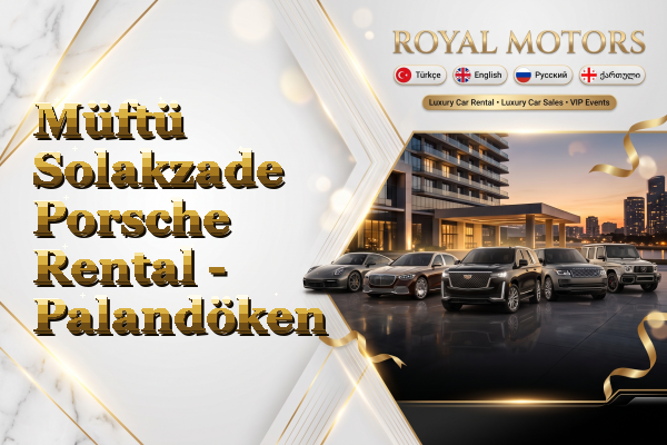 Müftü Solakzade Porsche Rental - Palandöken