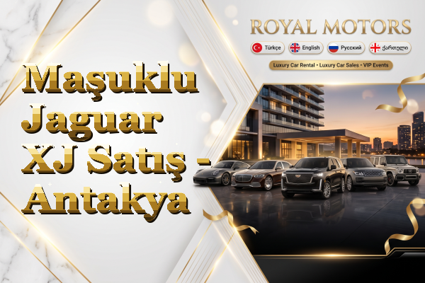Maşuklu Jaguar XJ Satış - Antakya