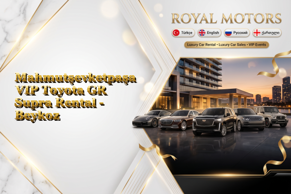 Mahmutşevketpaşa VIP Toyota GR Supra Rental - Beykoz