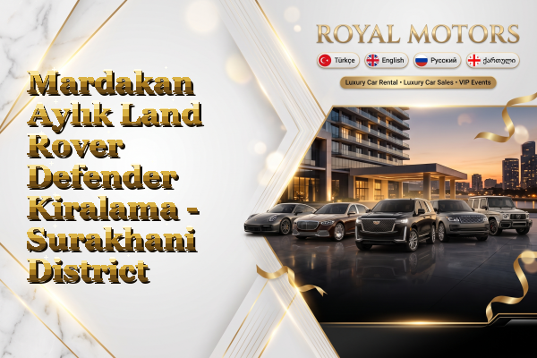 Mardakan Aylık Land Rover Defender Kiralama - Surakhani District