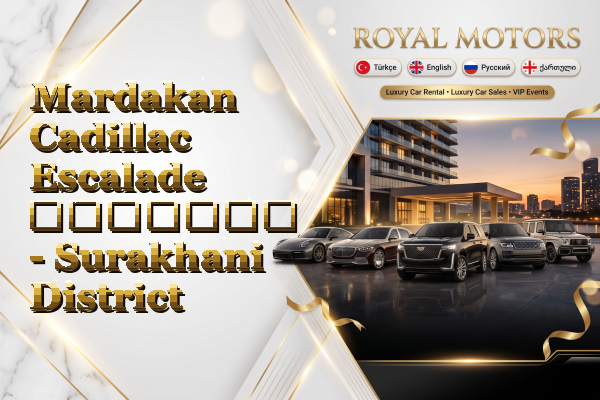 Mardakan Cadillac Escalade გაყიდვა - Surakhani District