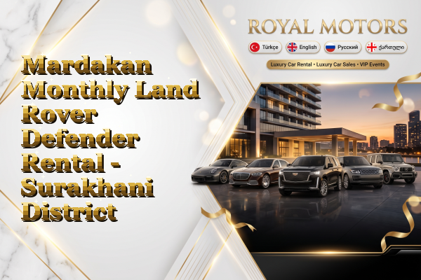 Mardakan Monthly Land Rover Defender Rental - Surakhani District