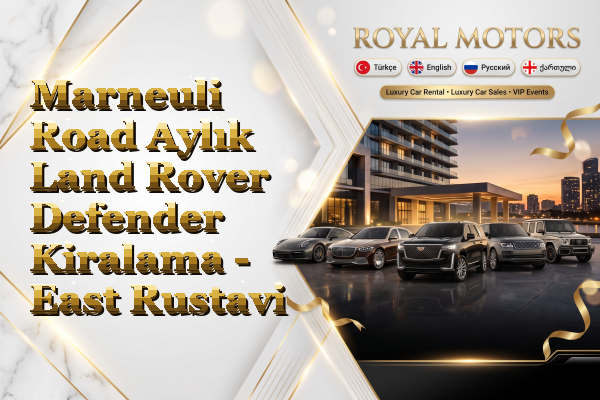 Marneuli Road Aylık Land Rover Defender Kiralama - East Rustavi