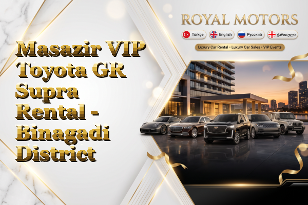 Masazir VIP Toyota GR Supra Rental - Binagadi District