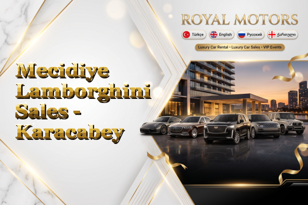 Mecidiye Lamborghini Sales - Karacabey