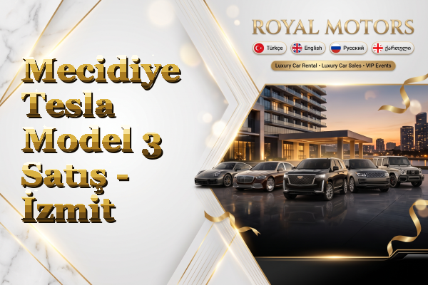 Mecidiye Tesla Model 3 Satış - İzmit