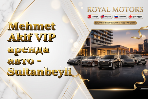 Mehmet Akif VIP аренда авто - Sultanbeyli