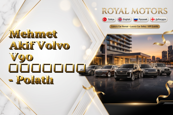 Mehmet Akif Volvo V90 გაყიდვა - Polatlı