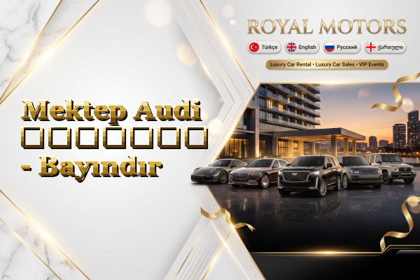 Mektep Audi გაყიდვა - Bayındır
