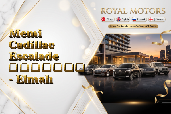 Memi Cadillac Escalade გაყიდვა - Elmalı