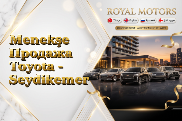 Menekşe Продажа Toyota - Seydikemer