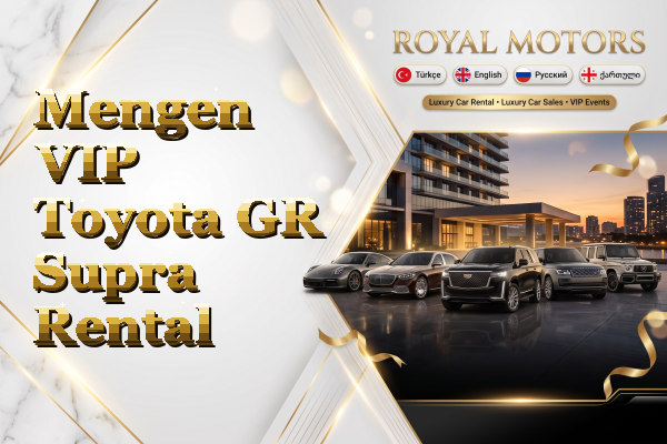 Mengen VIP Toyota GR Supra Rental
