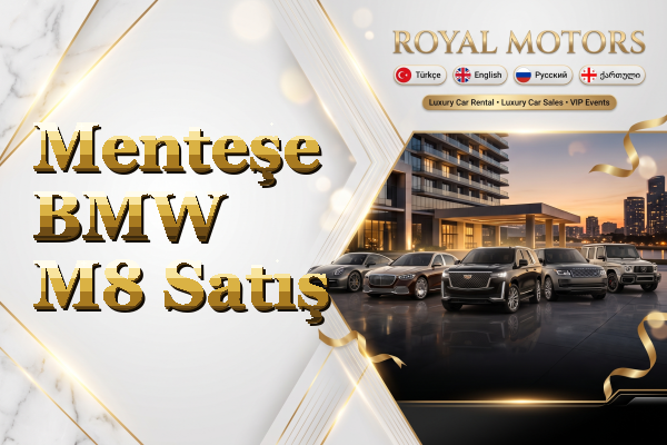 Menteşe BMW M8 Satış