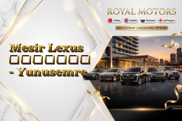 Mesir Lexus გაყიდვა - Yunusemre