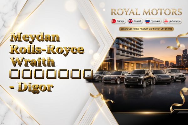 Meydan Rolls-Royce Wraith გაყიდვა - Digor