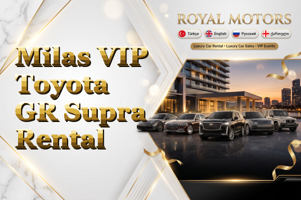 Milas VIP Toyota GR Supra Rental