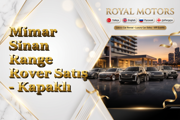 Mimar Sinan Range Rover Satış - Kapaklı