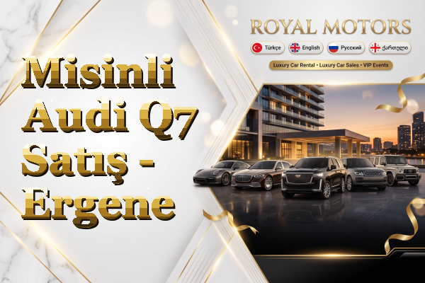 Misinli Audi Q7 Satış - Ergene