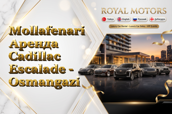 Mollafenari Аренда Cadillac Escalade - Osmangazi